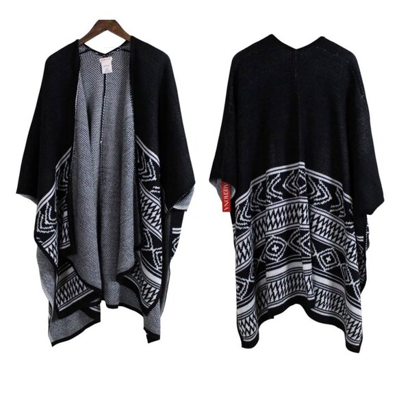 Merona Open Front Poncho Sweater - Picture 13 of 13